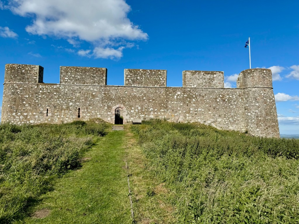 The ruins of Hume Castle