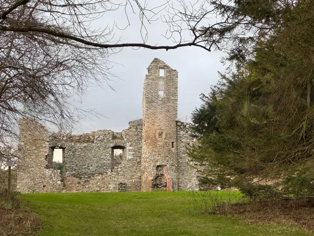 The ruins of Torwoodlee&nbsp;Tower